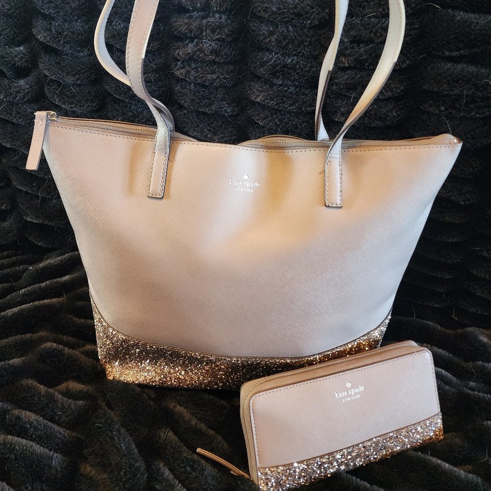 Kate Spade Tote & Wallet